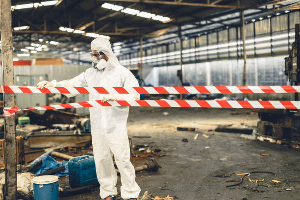 Professional Trauma Scene Cleanup technician working in Nolensville, TN